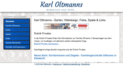 Desktop Screenshot of karl-oltmanns.de