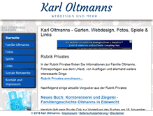 Tablet Screenshot of karl-oltmanns.de